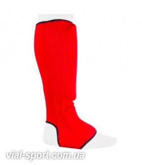 Захист голеностопа Power System Elastic Shin Pad PS-6006 Red